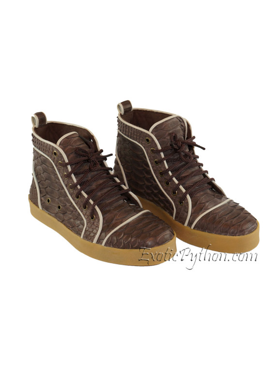 Snakeskin sneakers SH-56