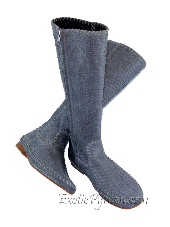 Snakeskin boots womens SH-18