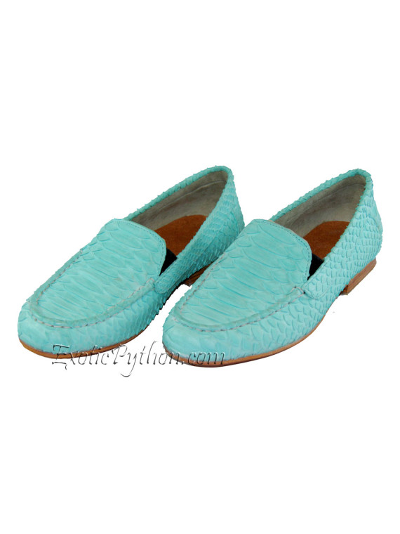 Snakeskin moccasins SH-2