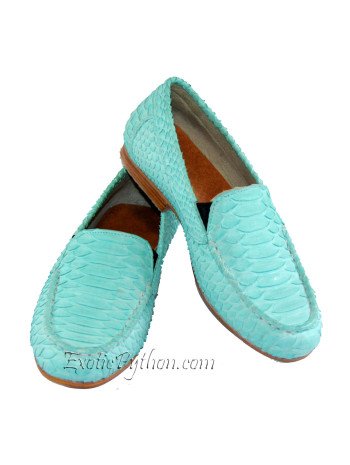 Snakeskin moccasins SH-2