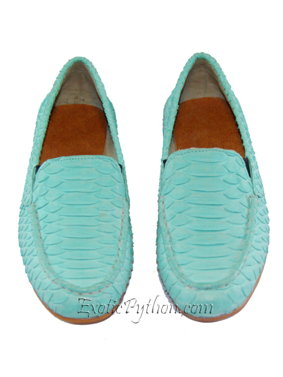 Snakeskin moccasins SH-2