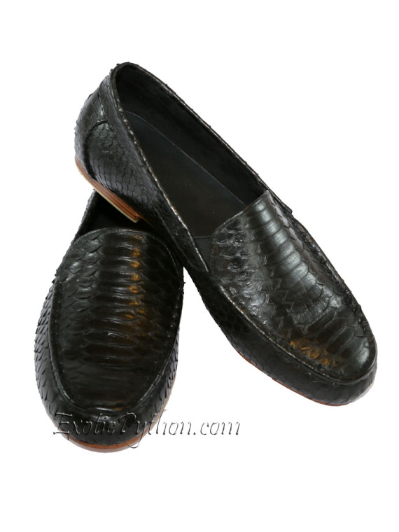 Snakeskin moccasins SH-14