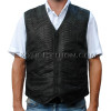 Snakeskin vest black matt JK-36