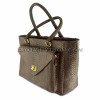 Python bag brown shiny BG-225