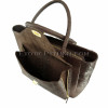 Python bag brown shiny BG-225