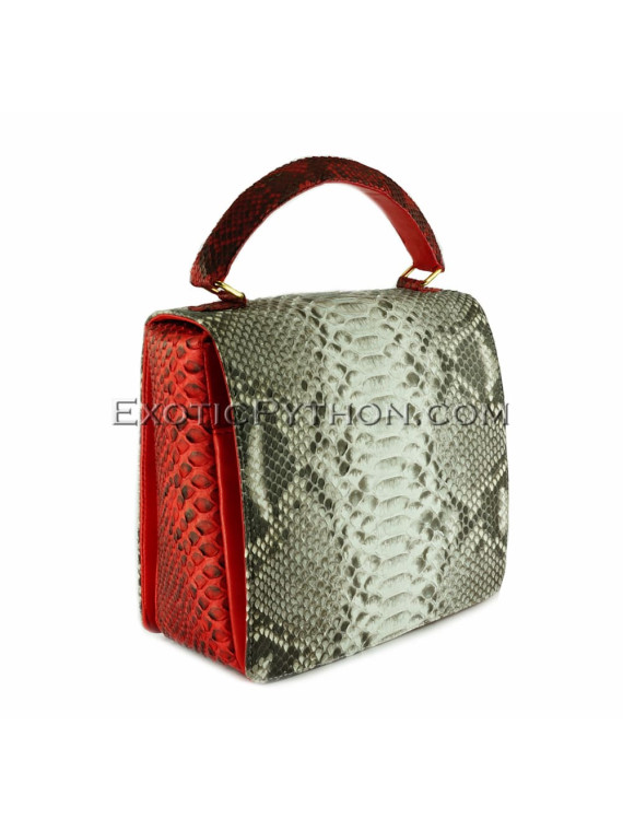 Snakeskin bag mixed motive colors BG-219