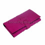 Snakeskin wallet fuchsia matt WA-65