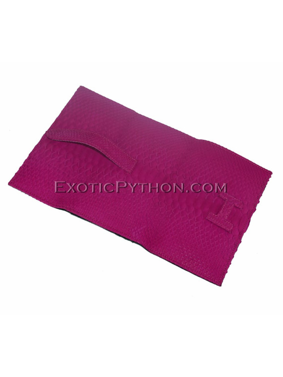 Snakeskin wallet fuchsia matt WA-65