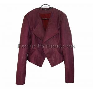 Python jacket maroon matt JK-11