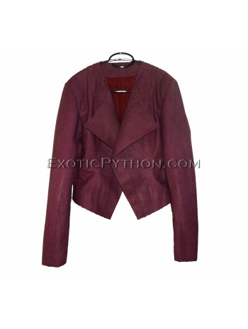 Python jacket maroon matt JK-11