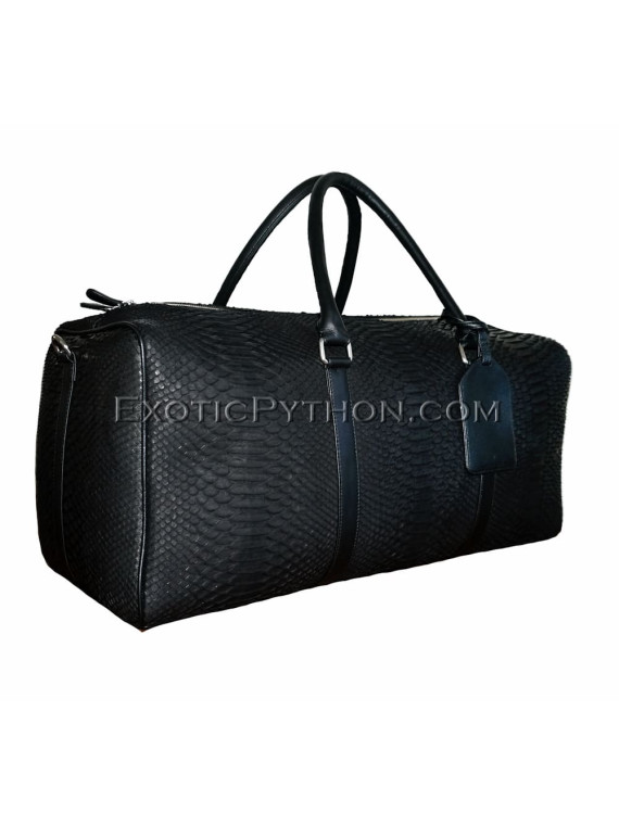 Snakeskin travel bag BG-226