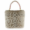 Python handbag natural motive BG-227