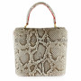 Python handbag natural motive BG-227