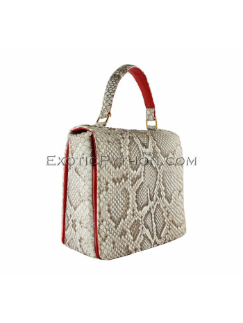 Python handbag natural motive BG-227