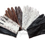 Exotic leather gloves AC-1