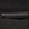 Snakeskin crossbody bag classic black CL-21