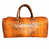 Snakeskin travel bag BG-205