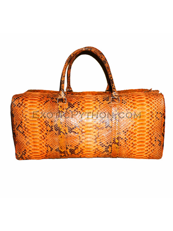 Snakeskin travel bag BG-205