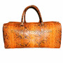 Snakeskin travel bag BG-205