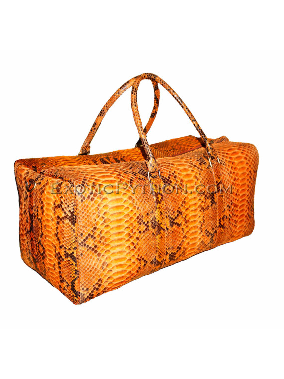 Snakeskin travel bag BG-205