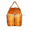 Snakeskin travel bag BG-205