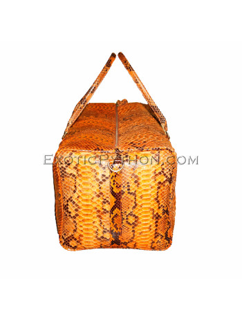 Snakeskin travel bag BG-205