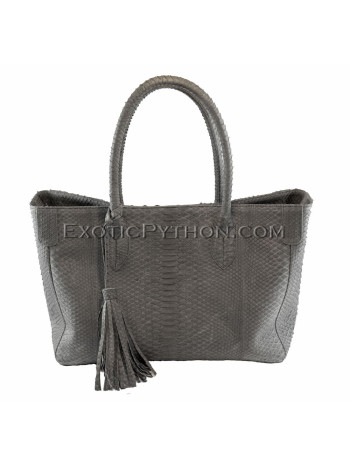 Python skin bag classic grey BG-12