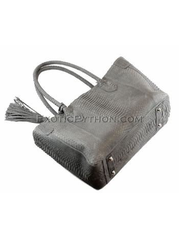 Python skin bag classic grey BG-12