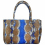 Python skin bag multicolor BG-10