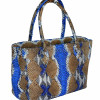 Python skin bag multicolor BG-10