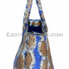 Python skin bag multicolor BG-10