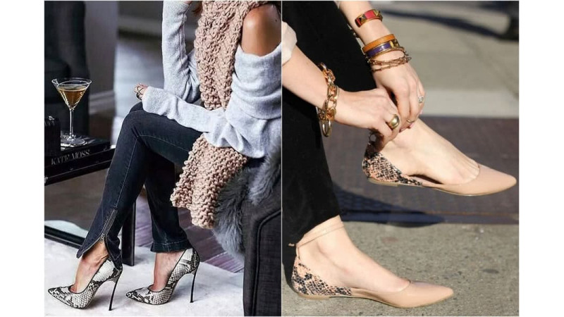 Snakeskin shoes - the best choice of leather shoes