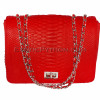 Snakeskin crossbody bag CL-42