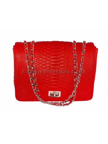 Snakeskin crossbody bag CL-35