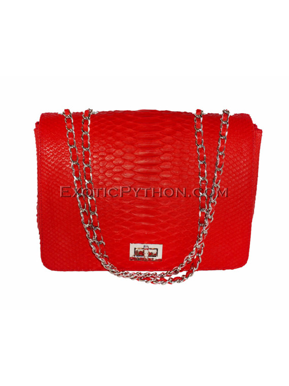 Snakeskin crossbody bag CL-42