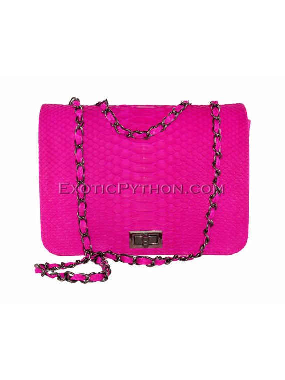 Snakeskin crossbody bag CL-54