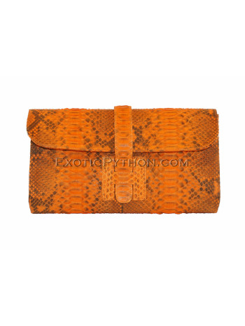 Snake leather clutch CL-69