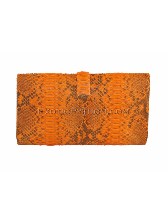 Snake leather clutch CL-69