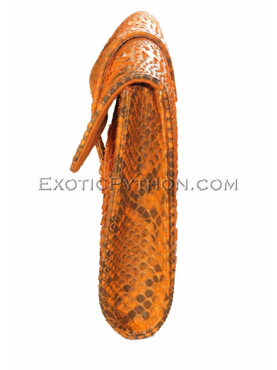 Snake leather clutch CL-69