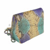 Multicolor snakeskin purse CL-82