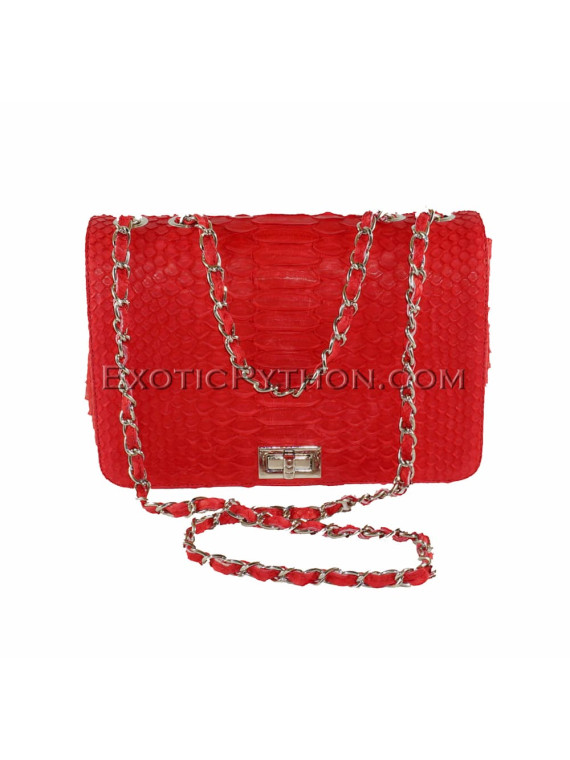 Snakeskin crossbody bag CL-78