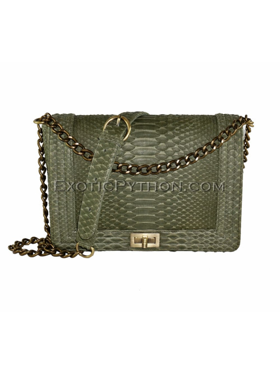 Snakeskin crossbody bag CL-85