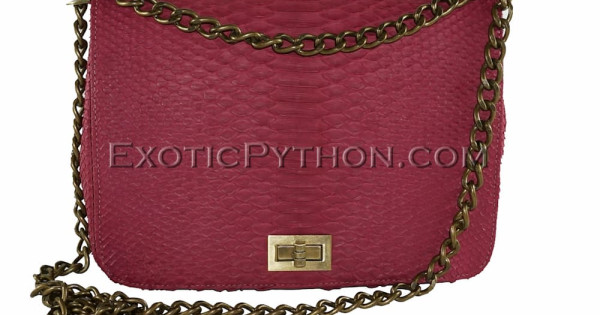 Invasive Python Bag Charm Snakeskin crossbody bag CL-97 -