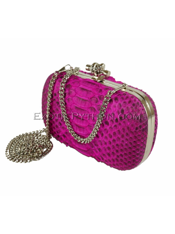 Python clutch purse CL-102