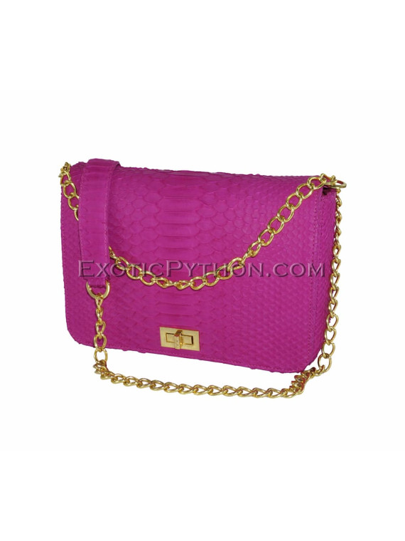 Snakeskin crossbody bag CL-107