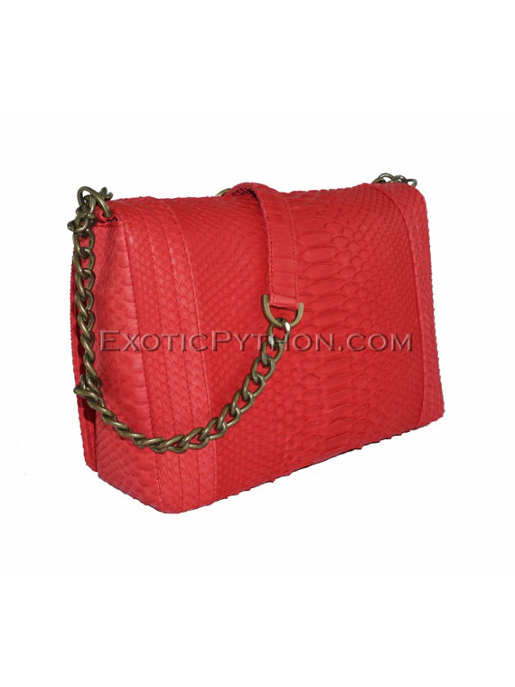 Snakeskin crossbody bag CL-108