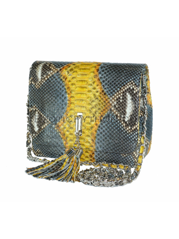 Multicolor snakeskin purse CL-110