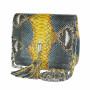 Multicolor snakeskin purse CL-110