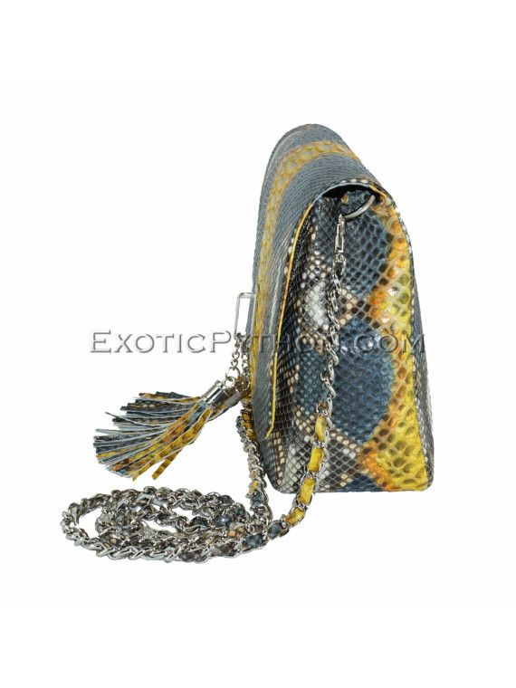 Multicolor snakeskin purse CL-110