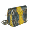 Multicolor snakeskin purse CL-110